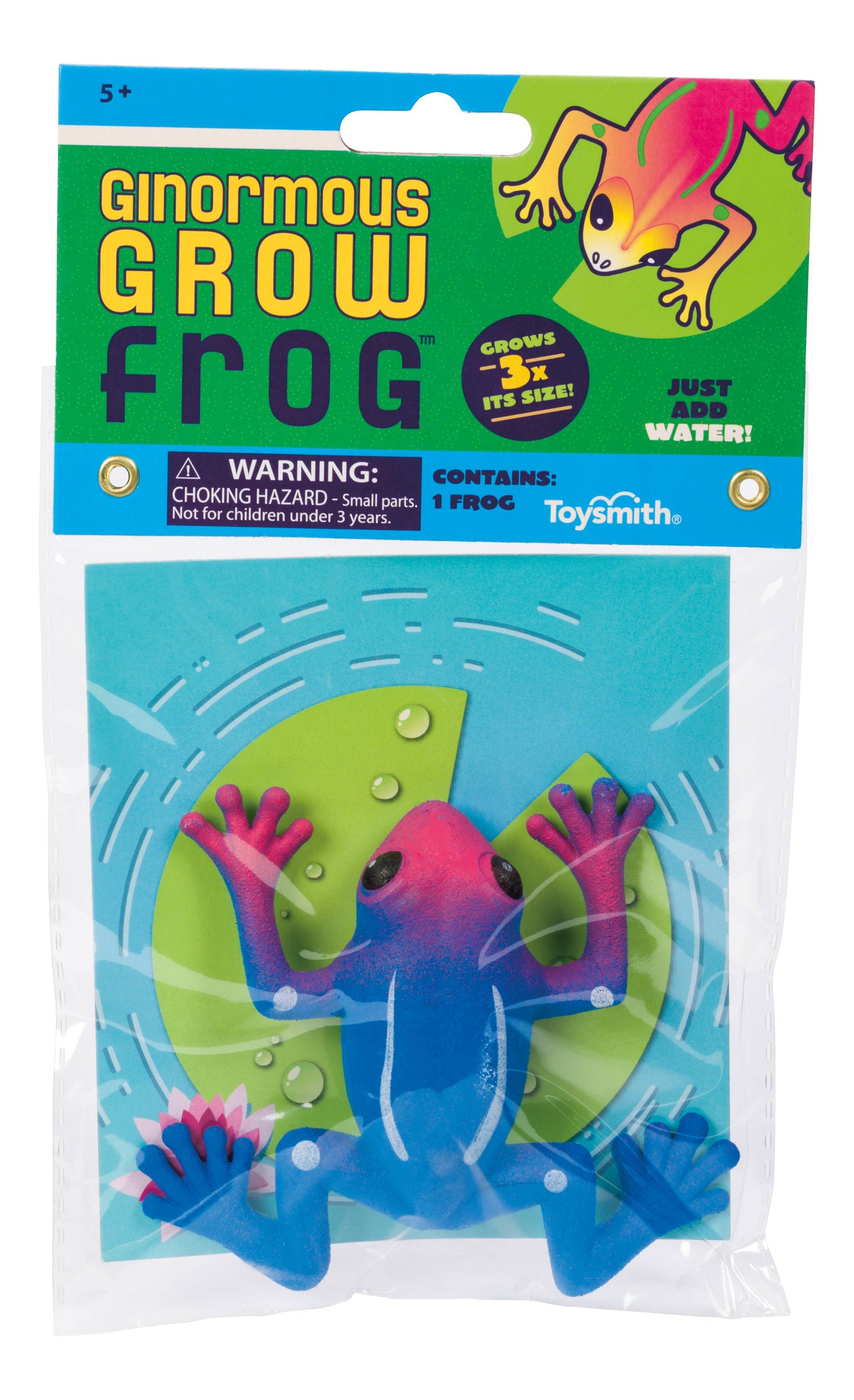 Toysmith - Toysmith Ginormous Grow Frog