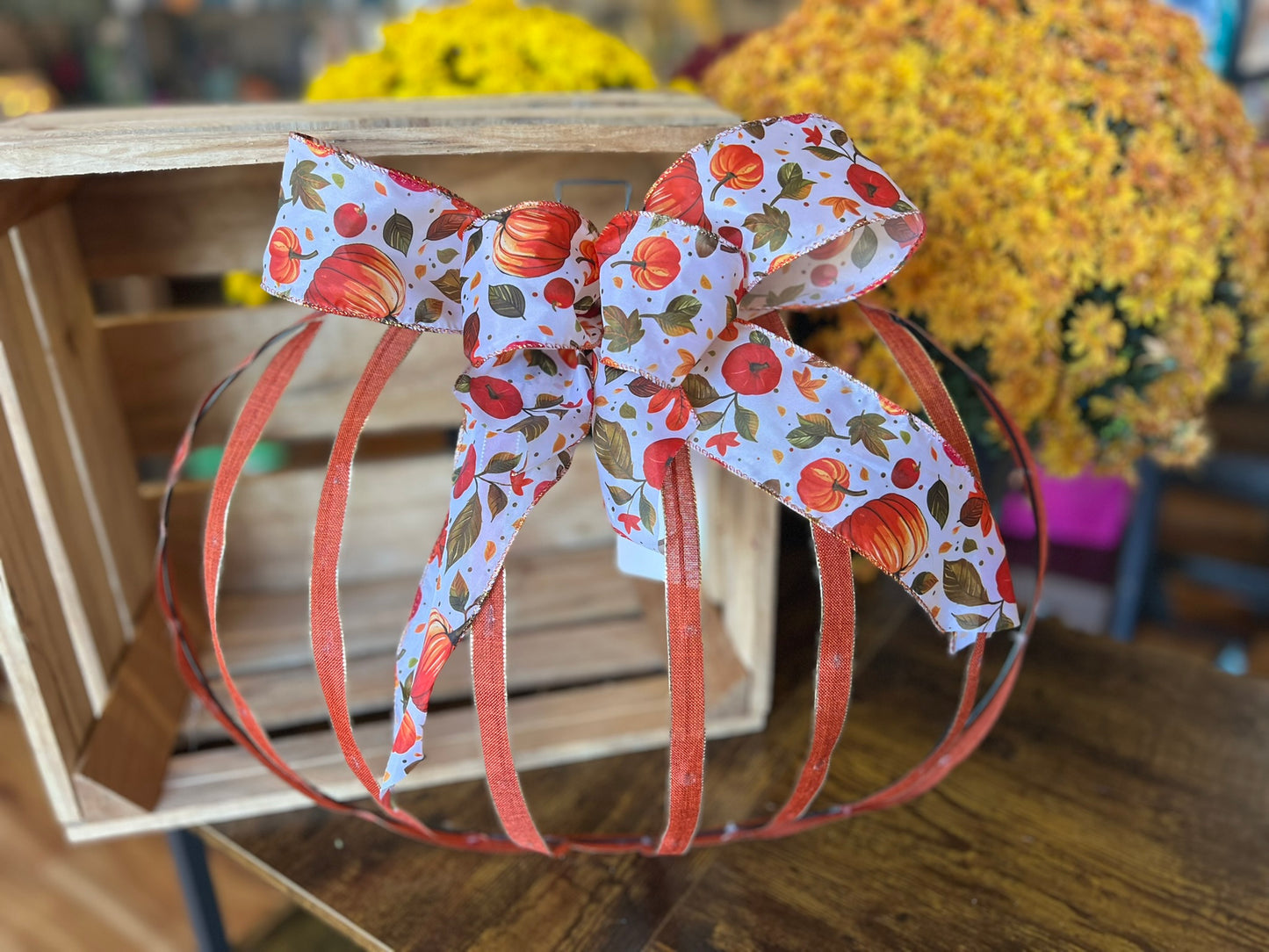 Pumpkin Wreath