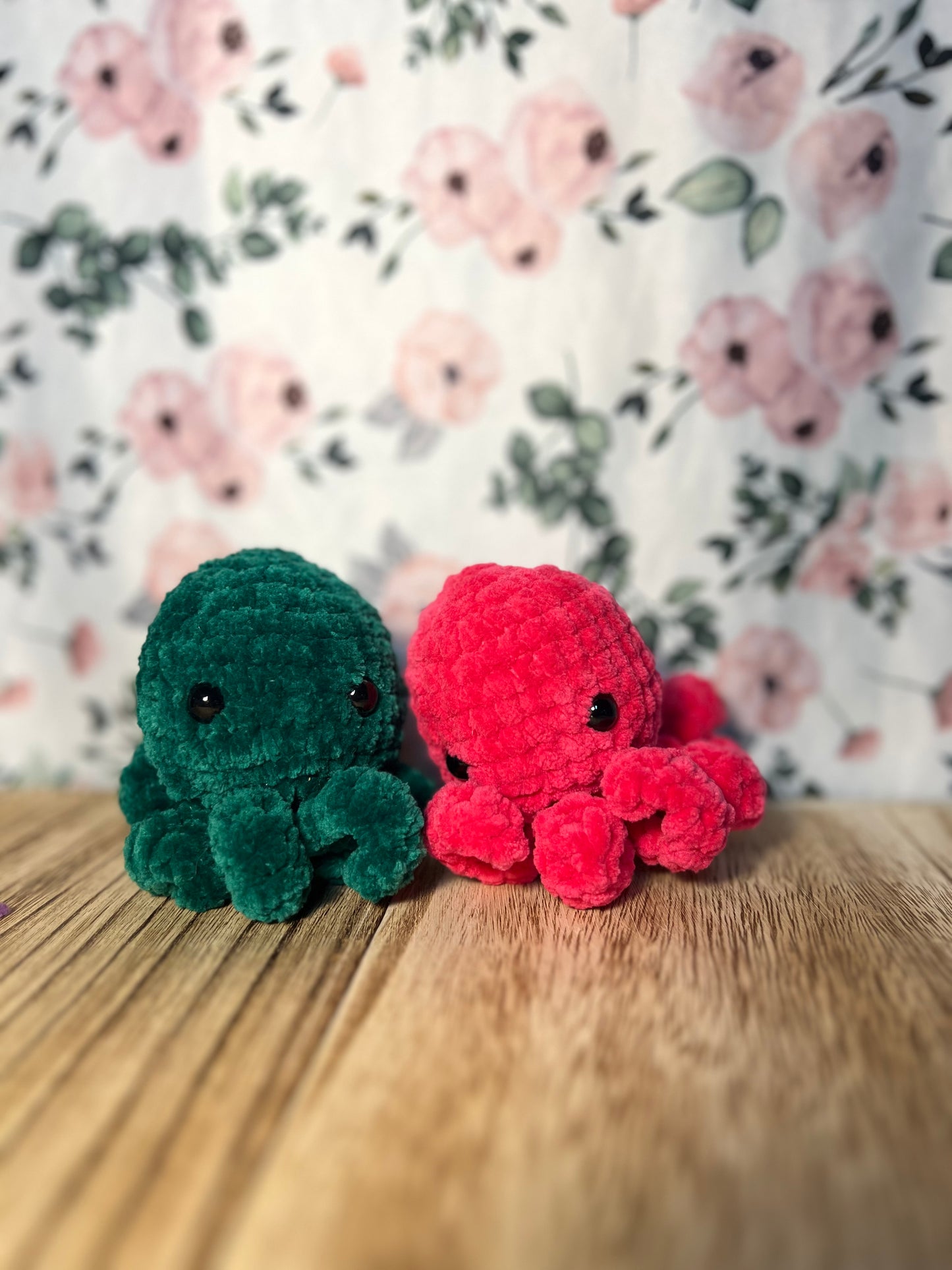 Mini crochet octopus