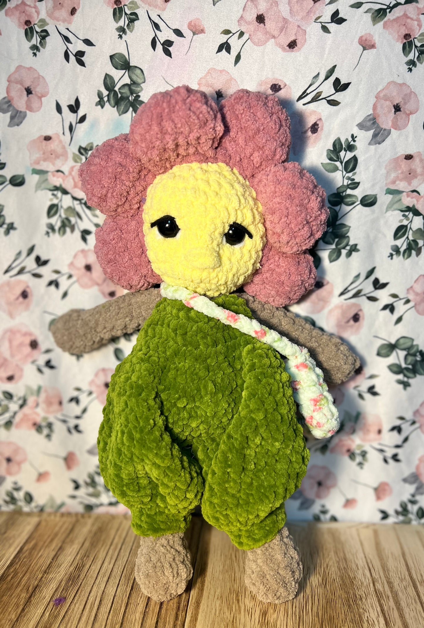 Crochet flower child