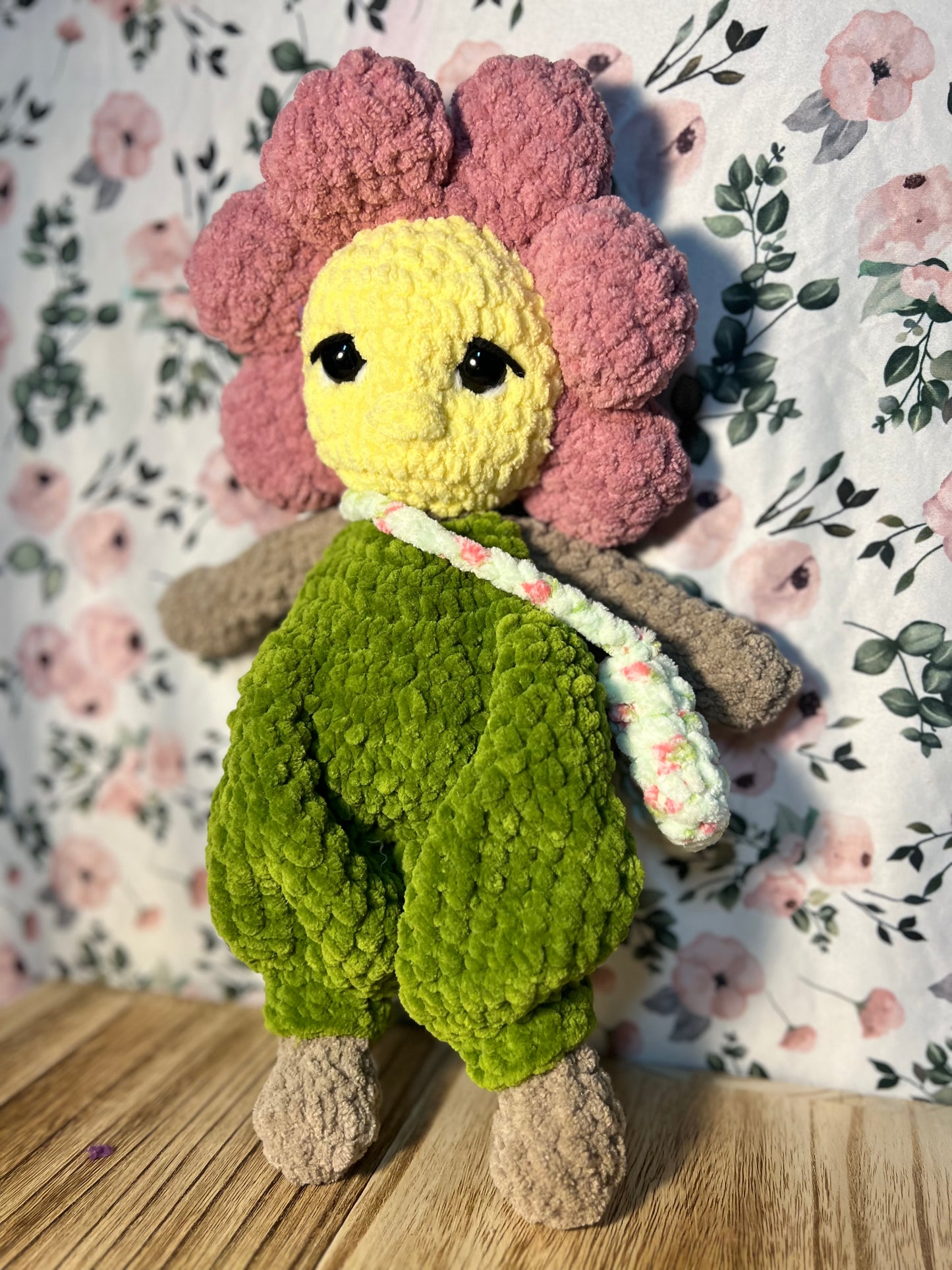 Crochet flower child