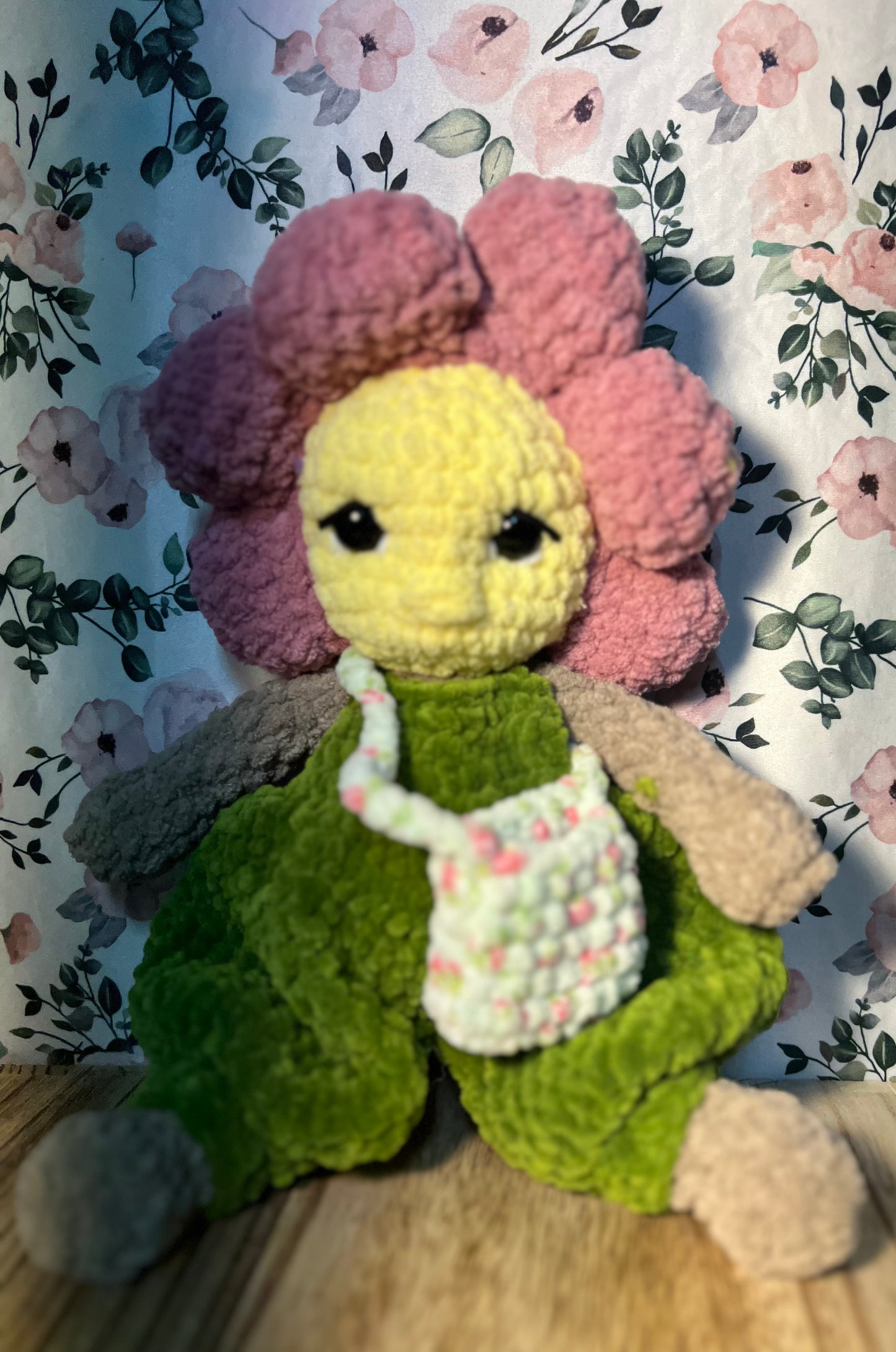 Crochet flower child