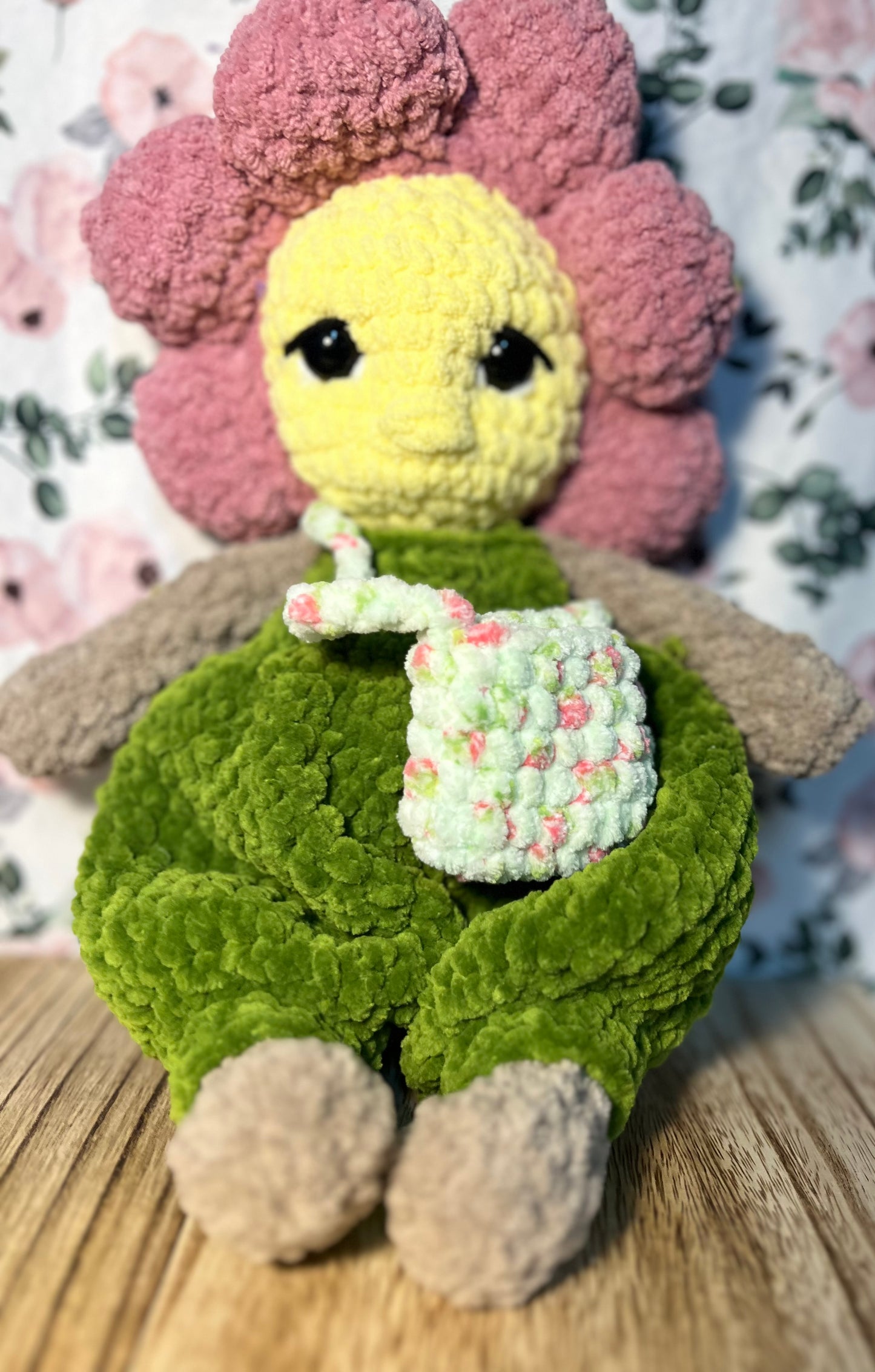 Crochet flower child