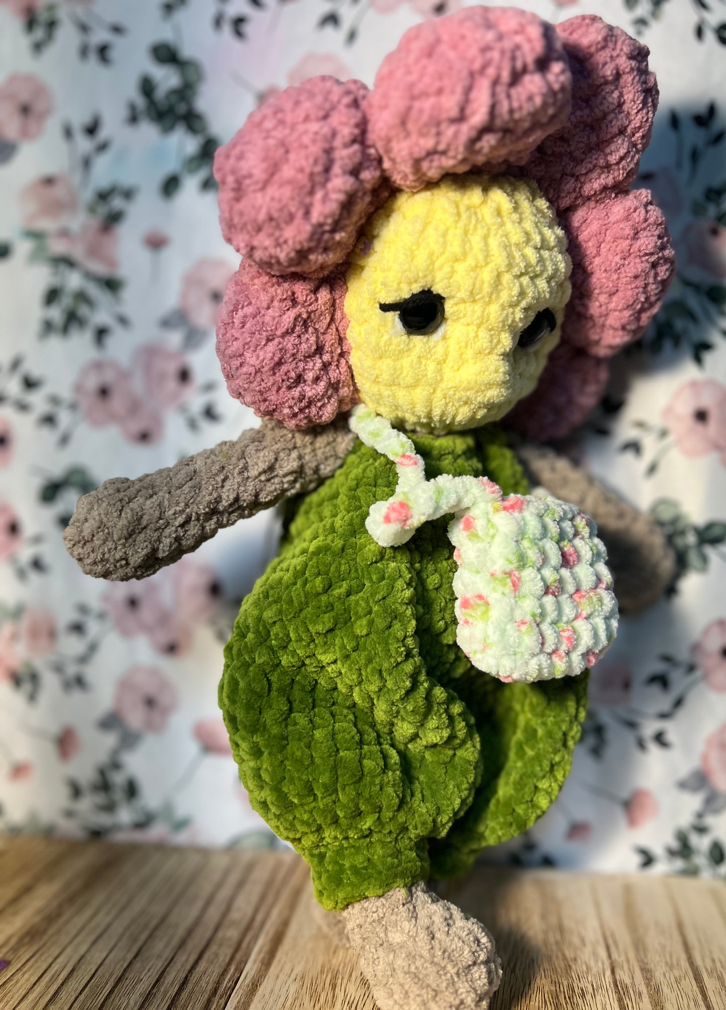Crochet flower child