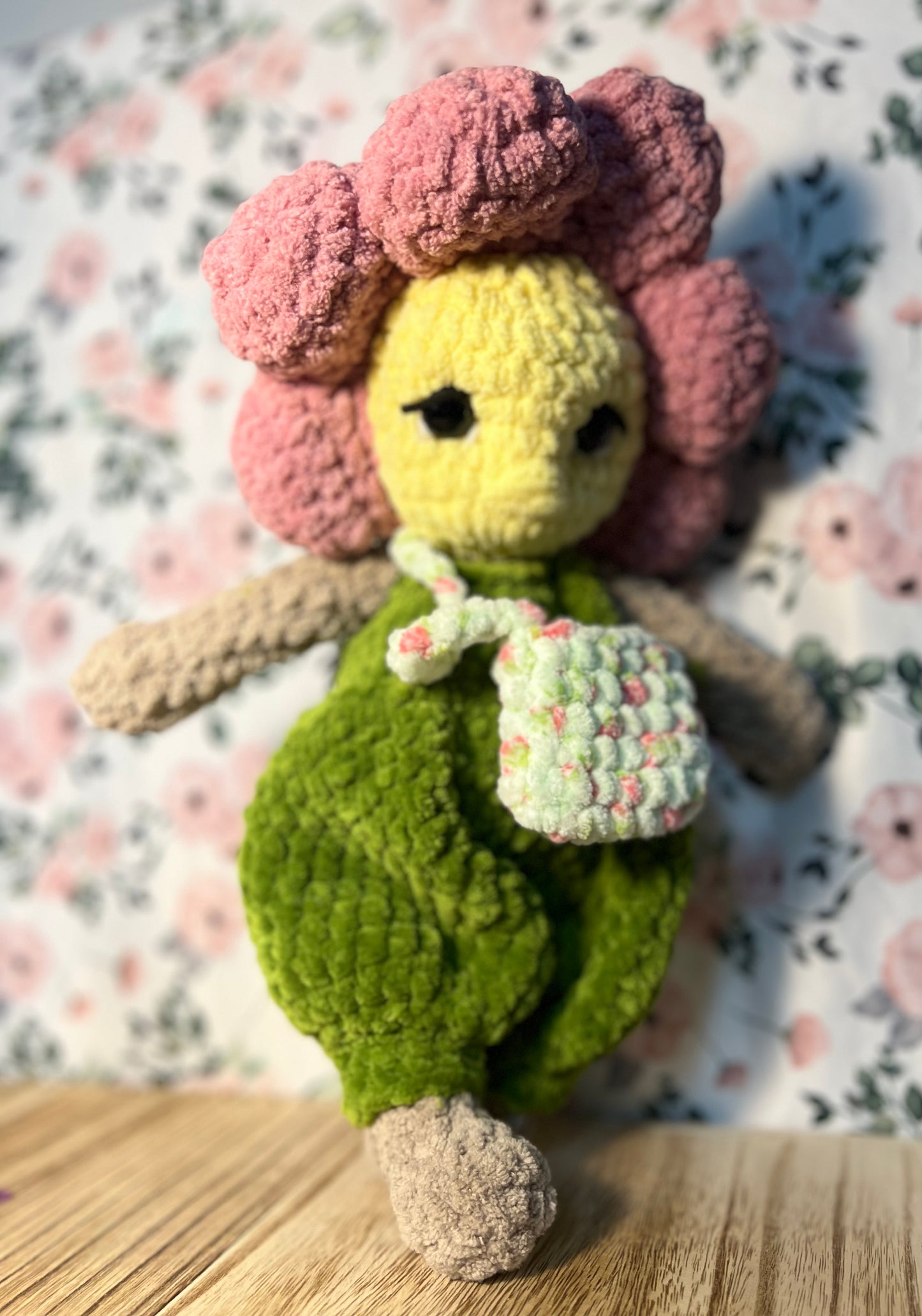 Crochet flower child