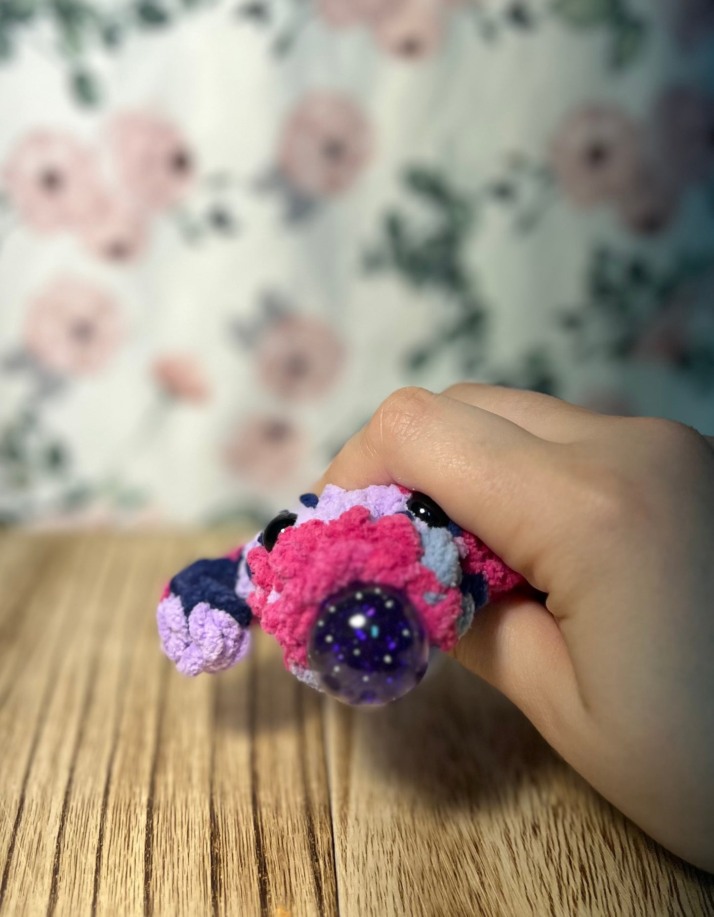 Crochet bubble fidget fish
