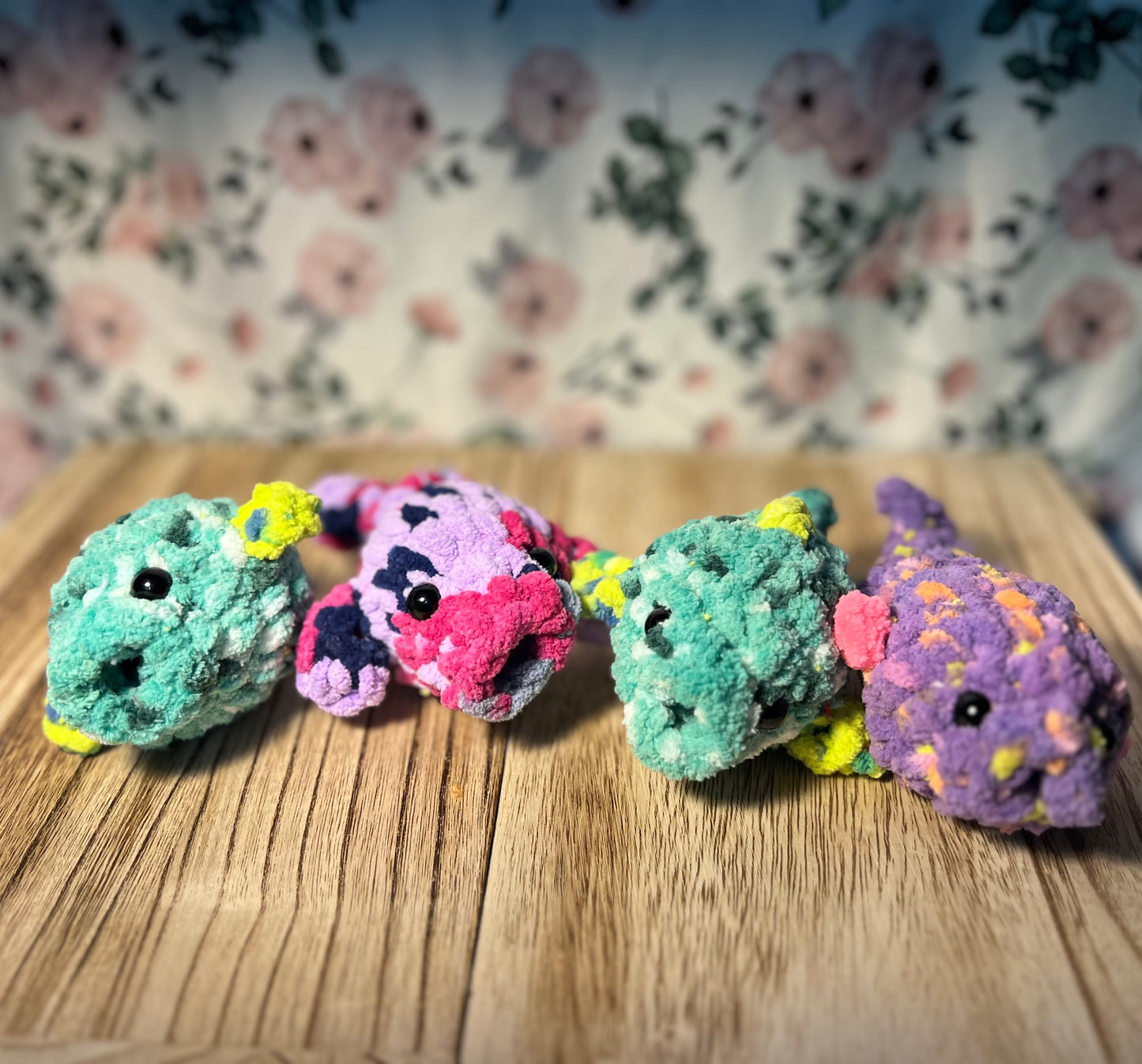 Crochet bubble fidget fish