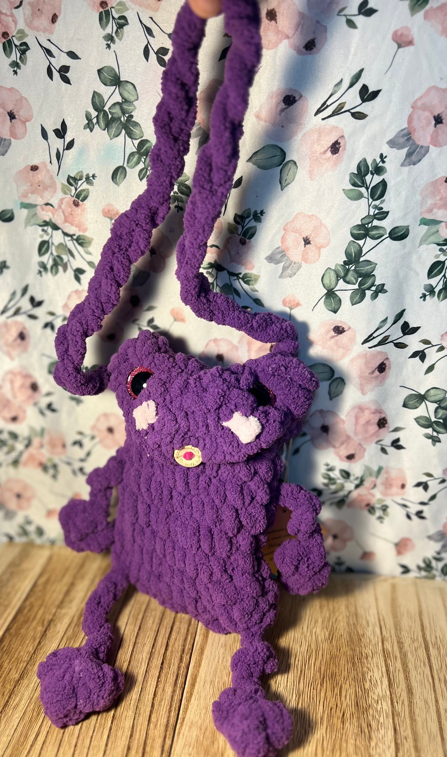 Crochet Frog phone purse