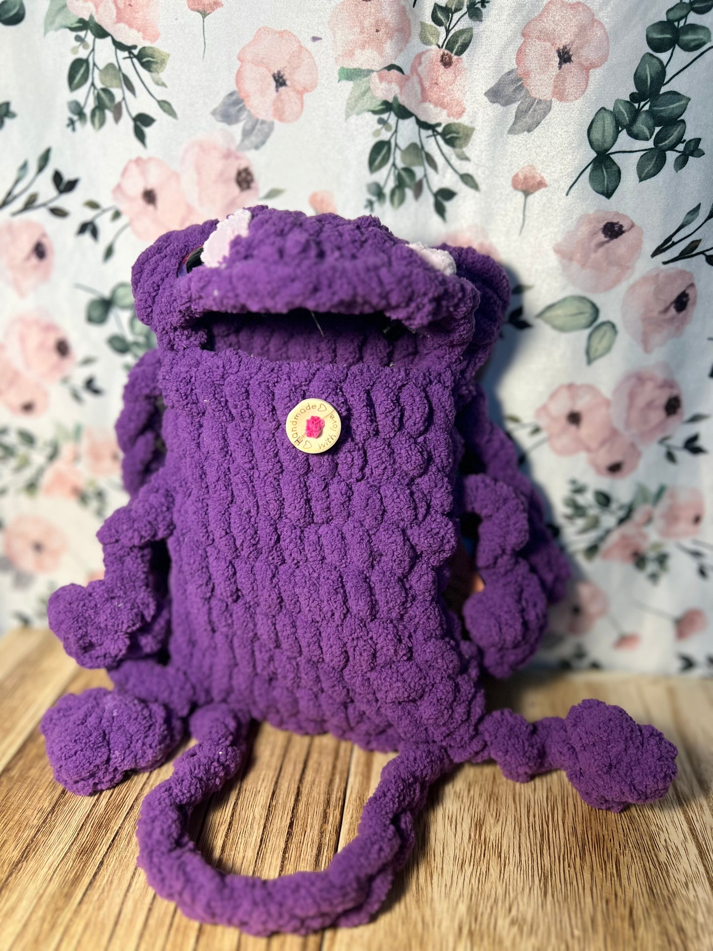 Crochet Frog phone purse