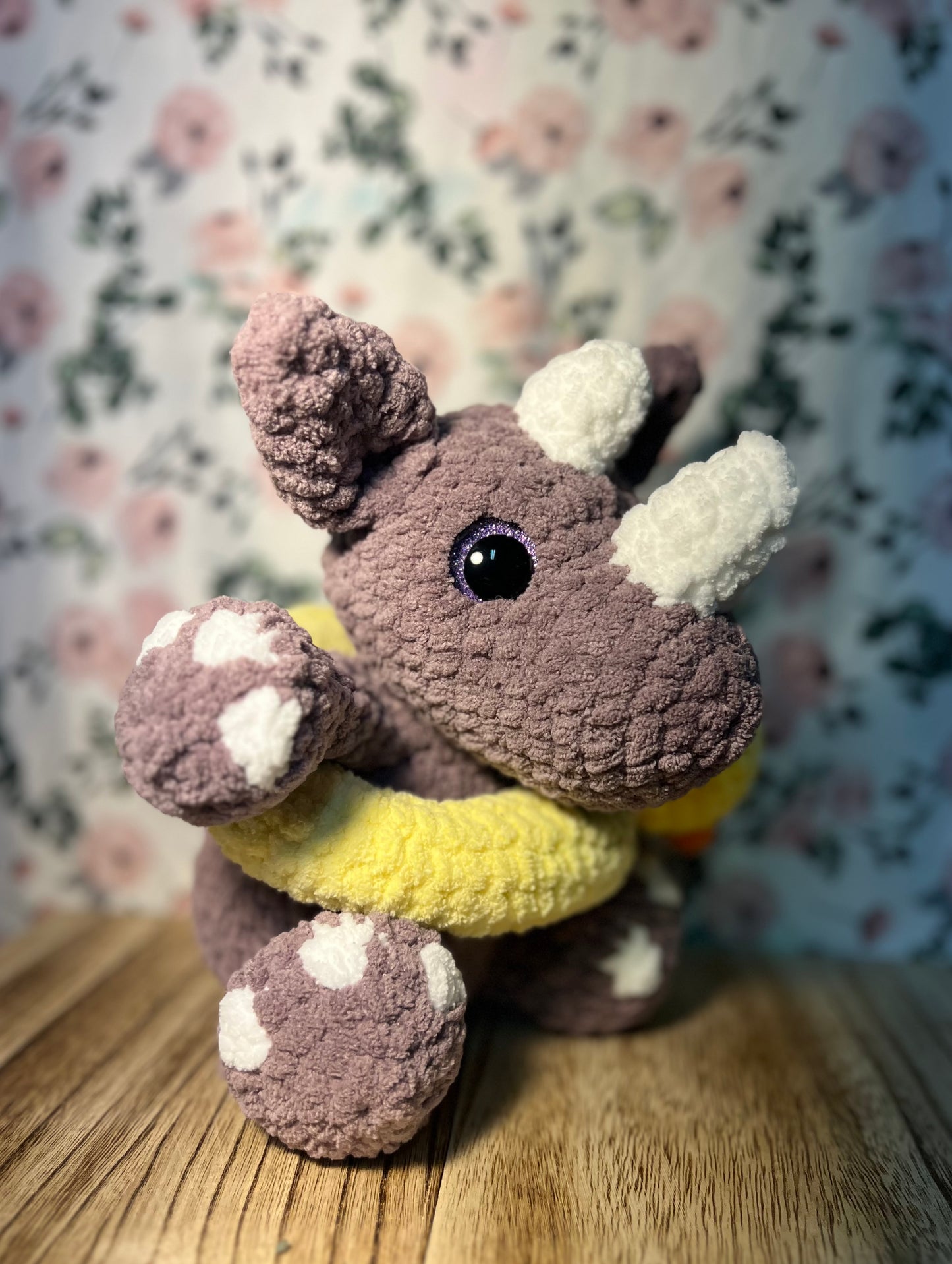 Rhino with duck float