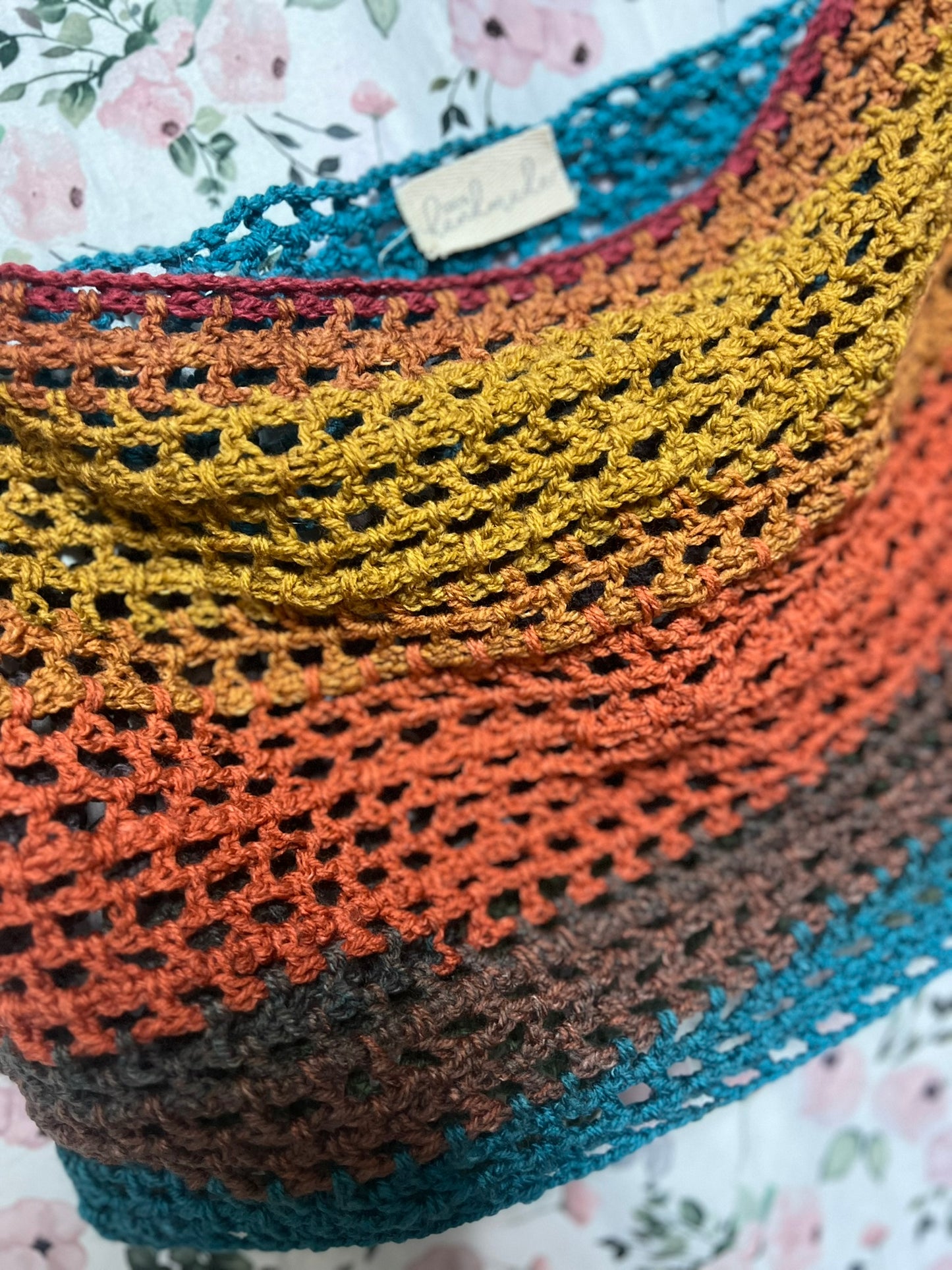 Multicolor crop top