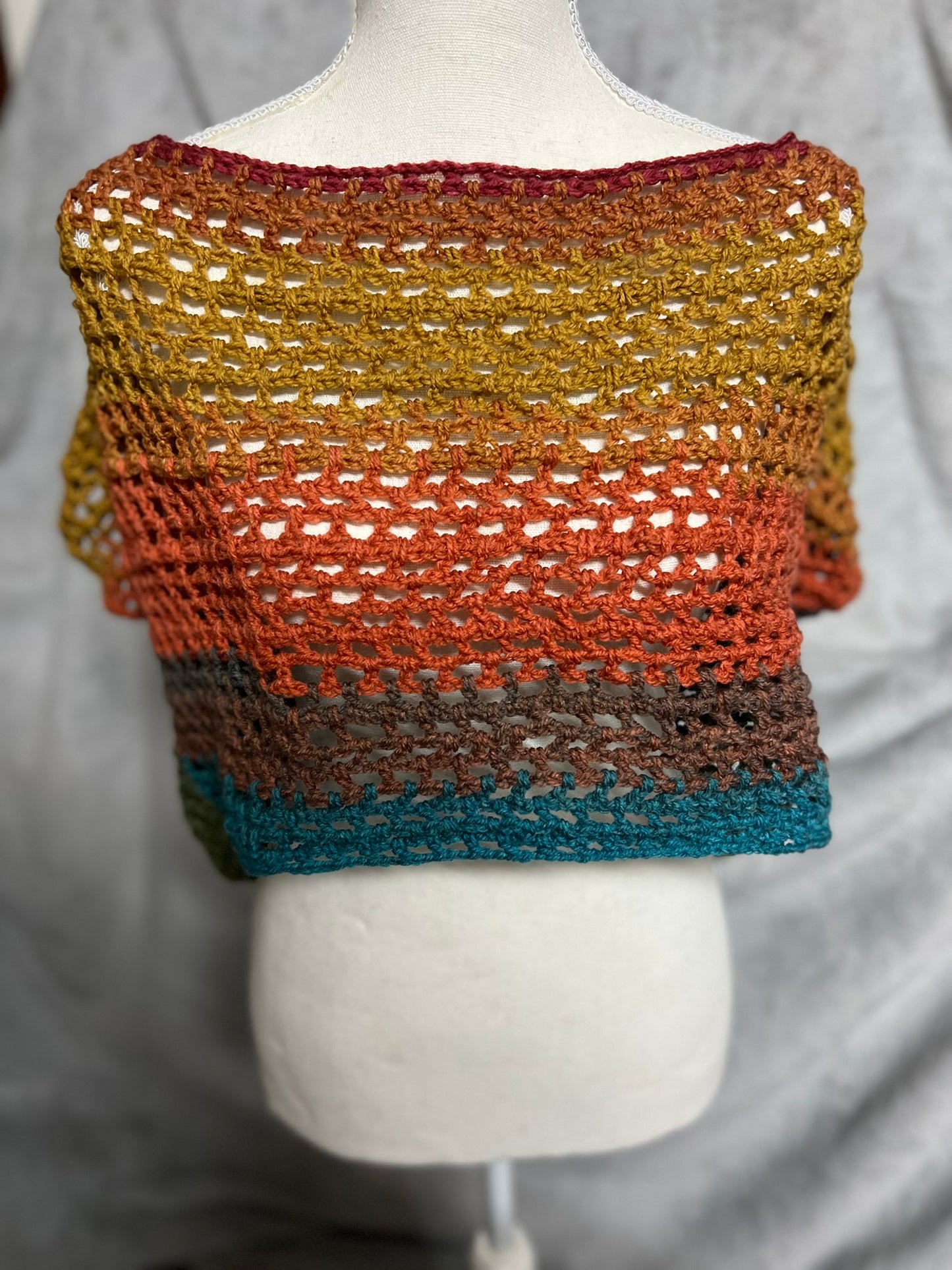 Multicolor crop top