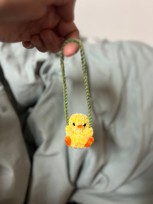 bird on a swing