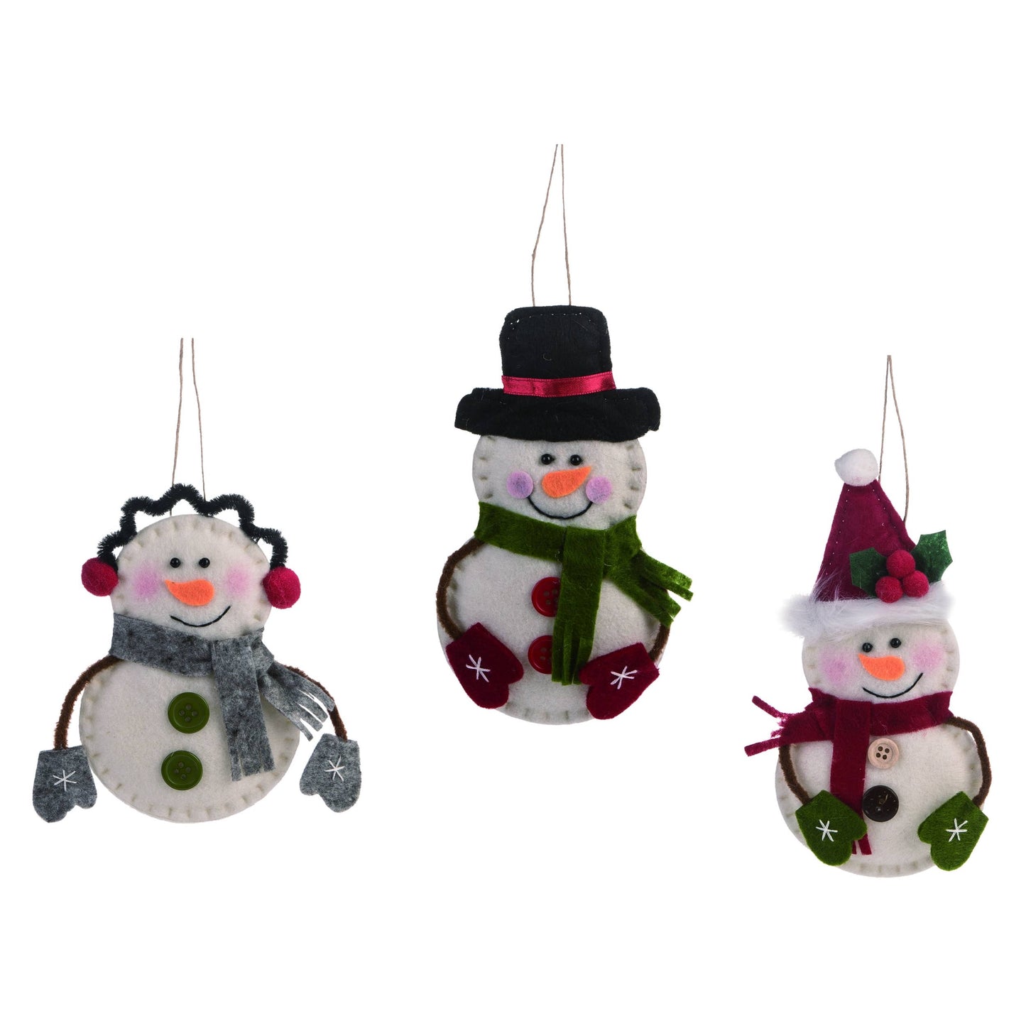 Felt Snowman