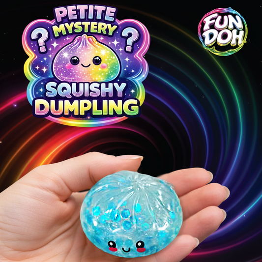 Novelty Brands - Fun Doh Squishy Mystery Mini Petite 2.5" Dumpling Toy