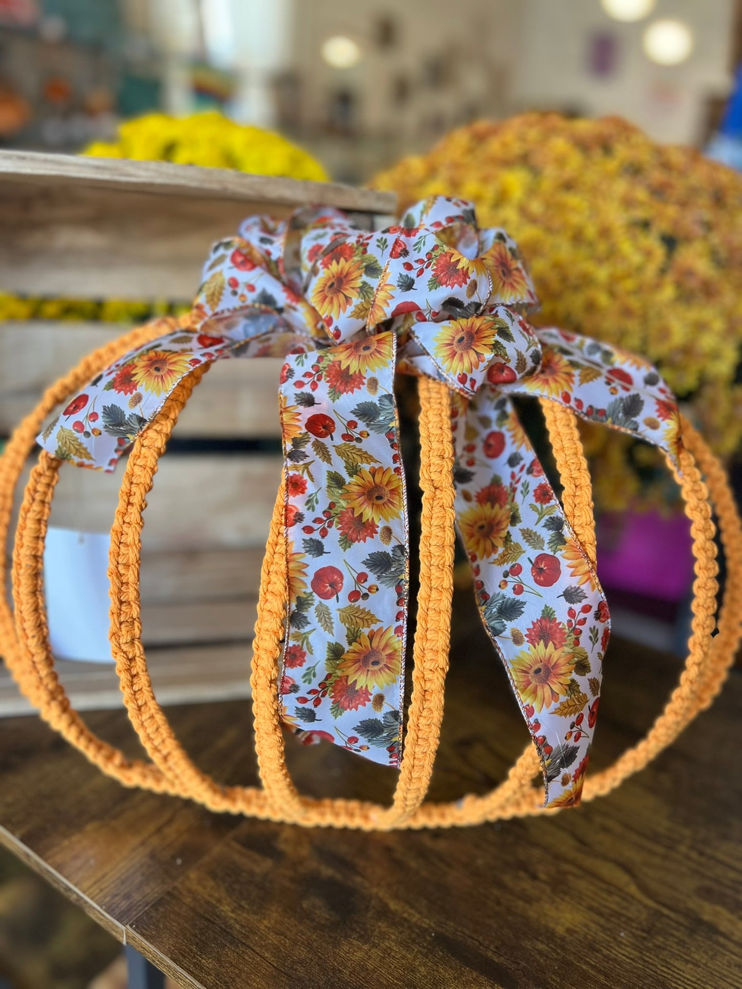 Pumpkin Wreath