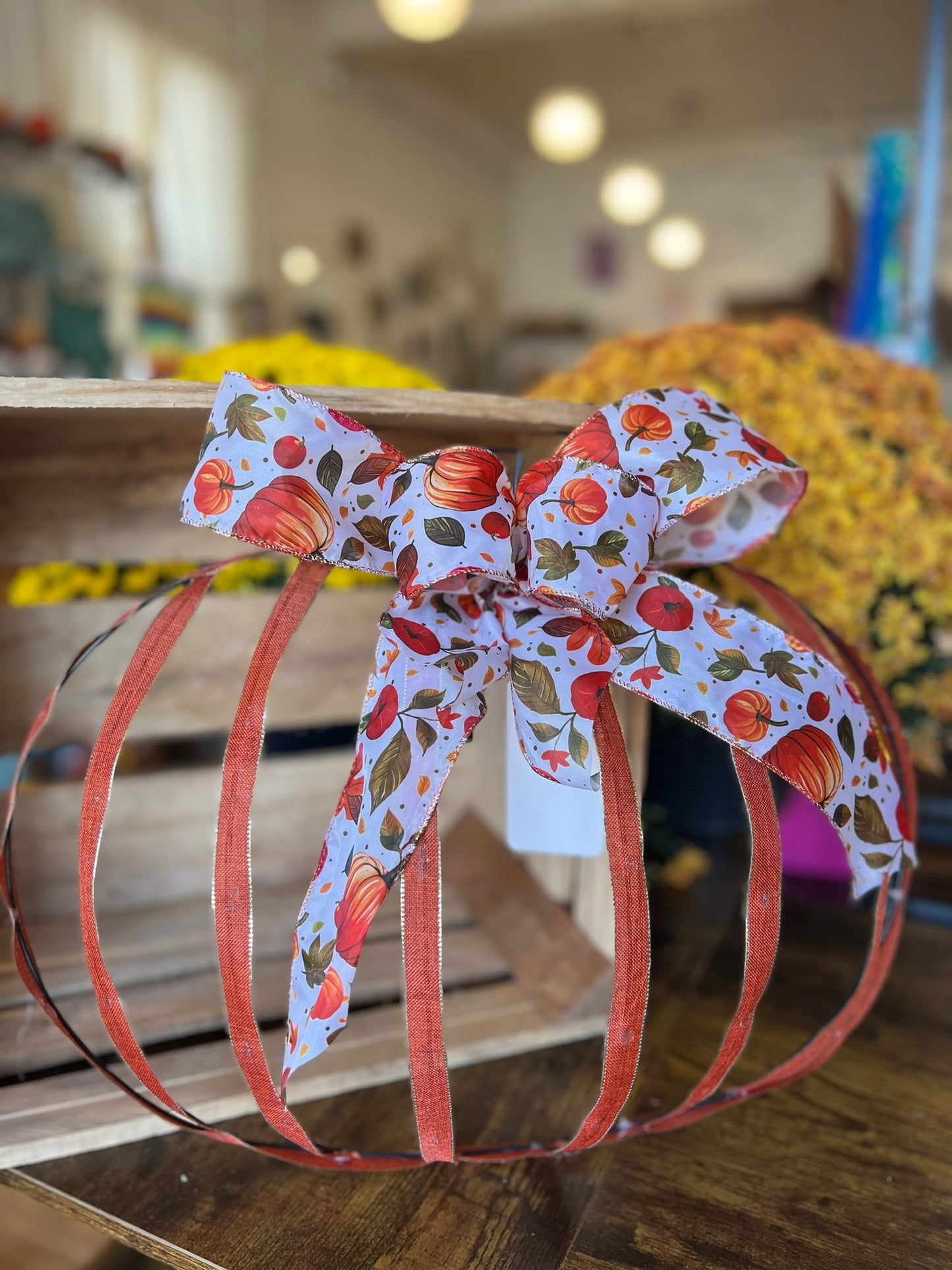 Pumpkin Wreath