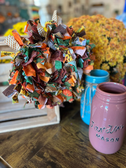 Rag Wreath