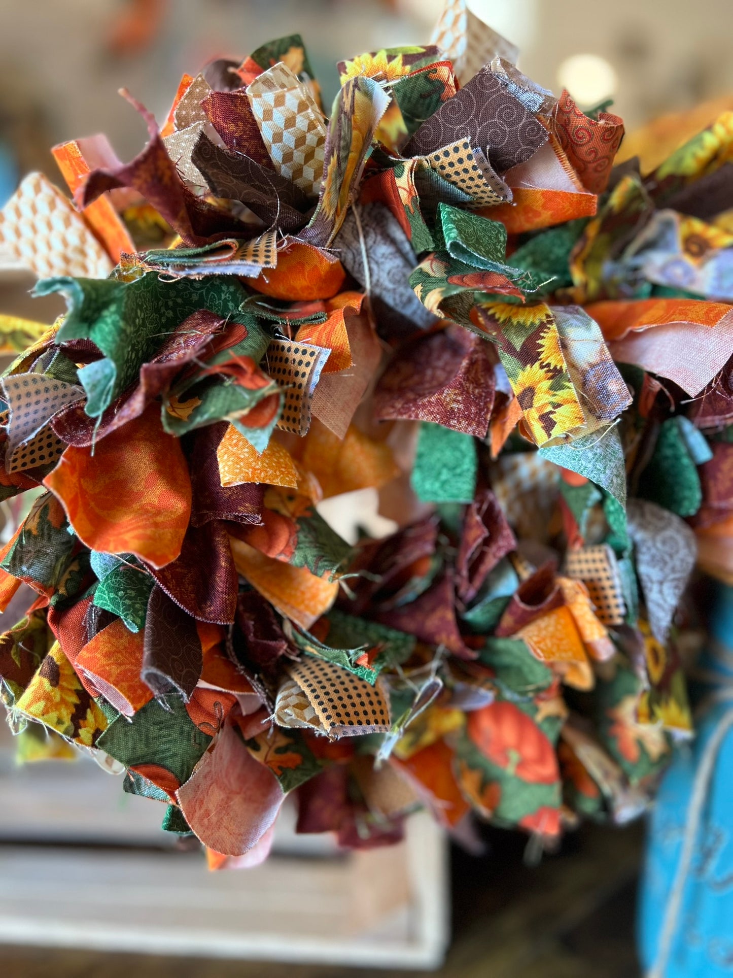 Rag Wreath