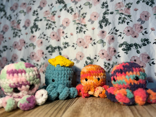 Crochet octopus large