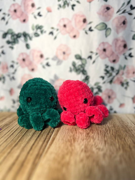 Mini crochet octopus