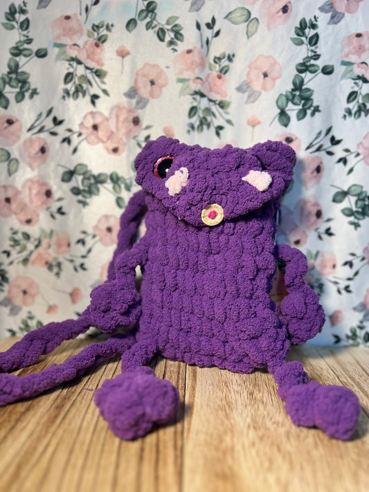 Crochet Frog phone purse
