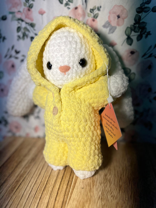 Bunny in a onesie