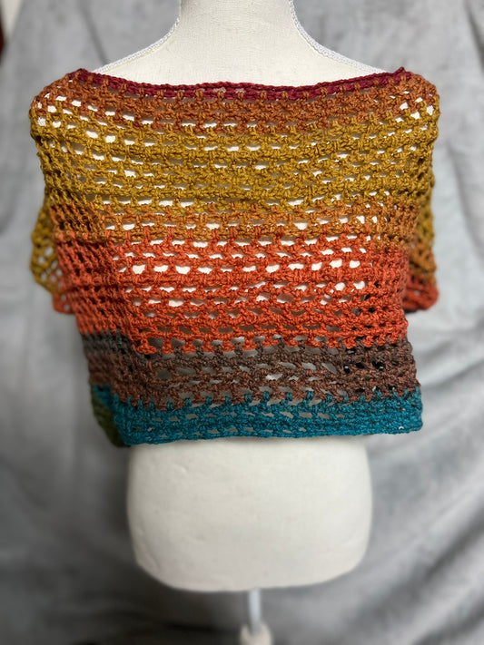 Multicolor crop top