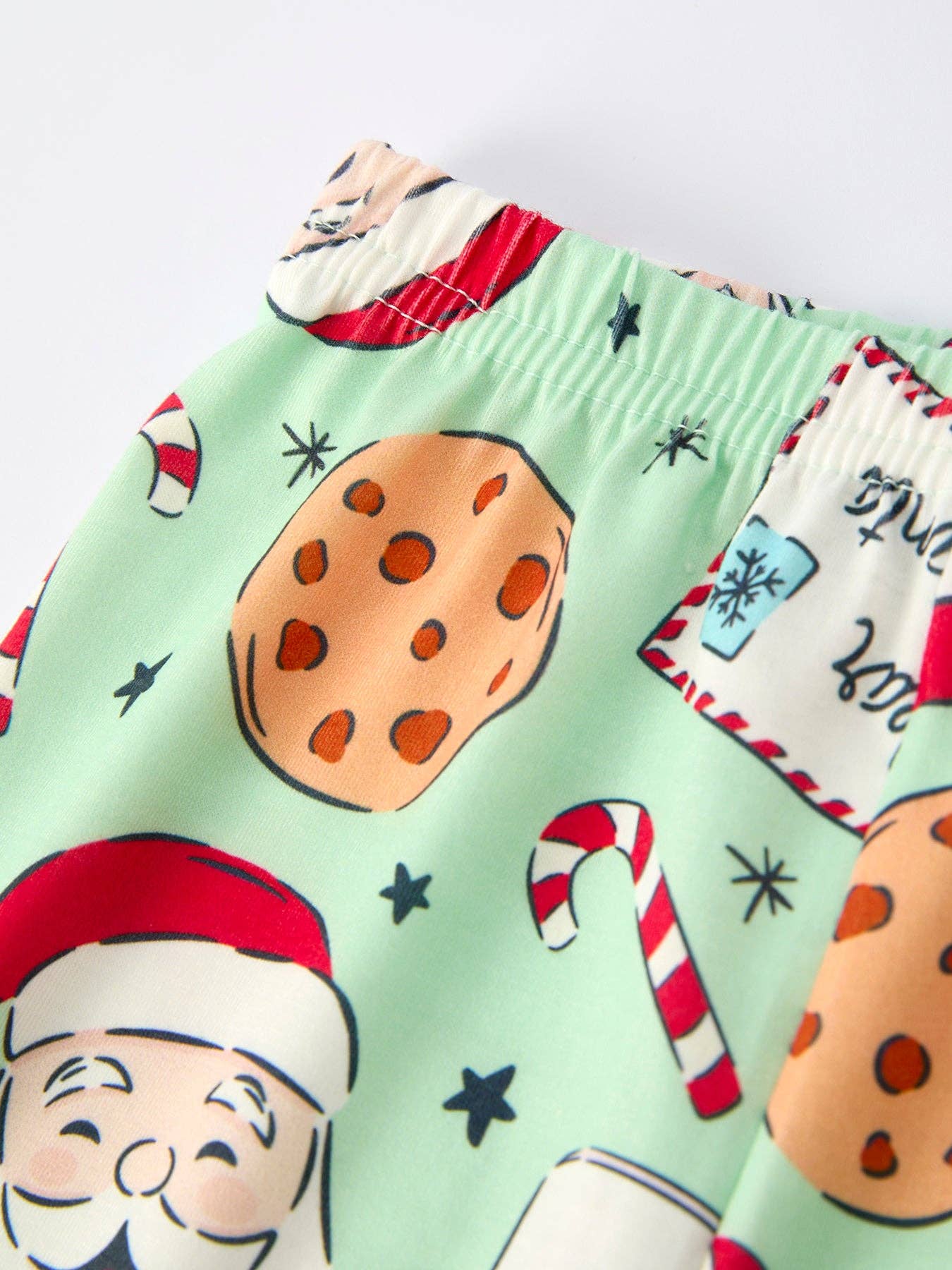 Rylee Faith Designs - Christmas "Cookies for SANTA, Milk for Me" Girls Outfit